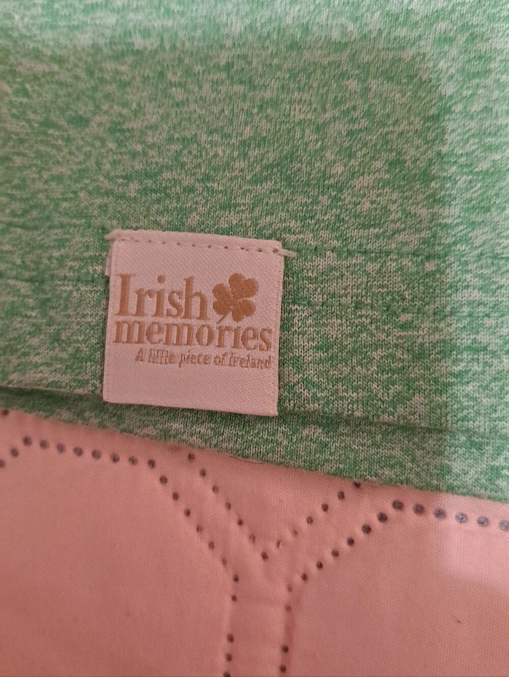 Irish Memories Green Short-Sleeve Womens Tee with Celtic Knot Graphic Size XXL - Picture 7 of 9
